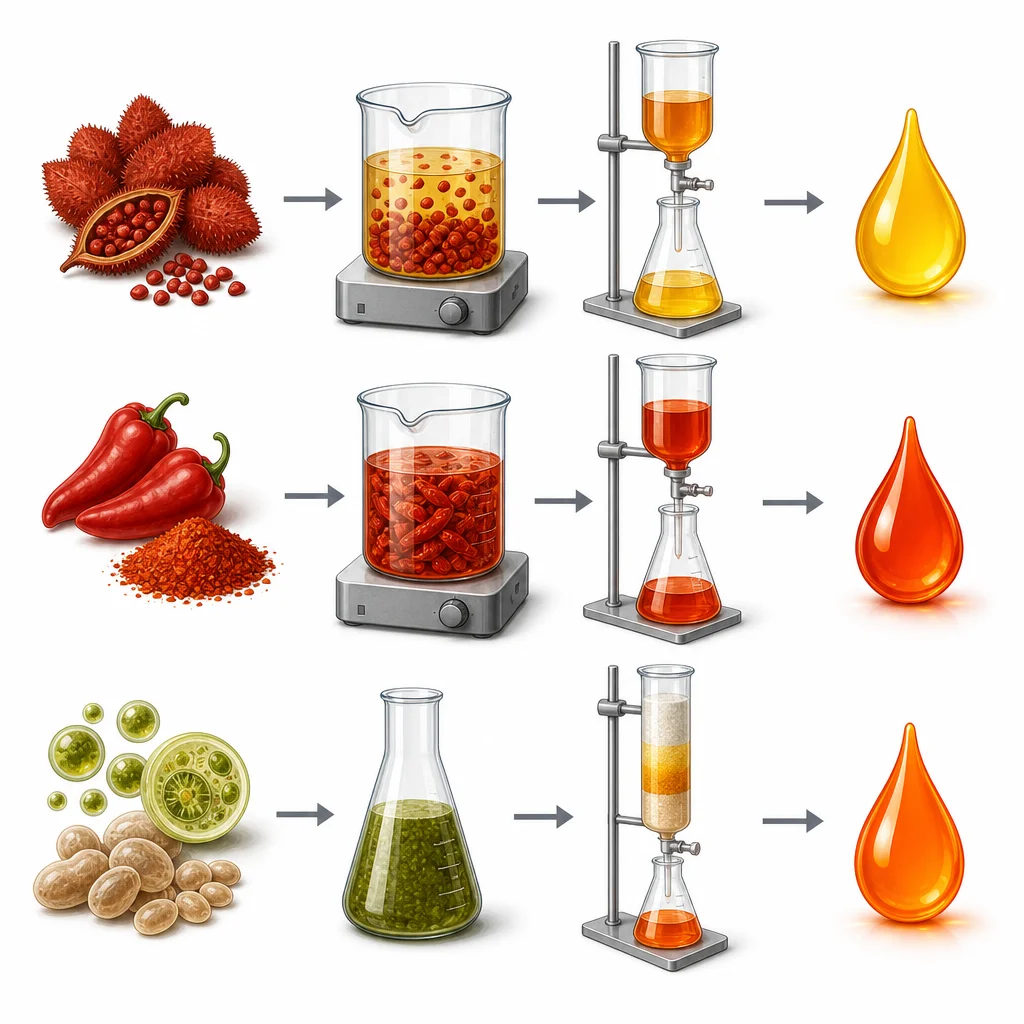 Paprika Extract: Pepper Pigments Concentrated for Color