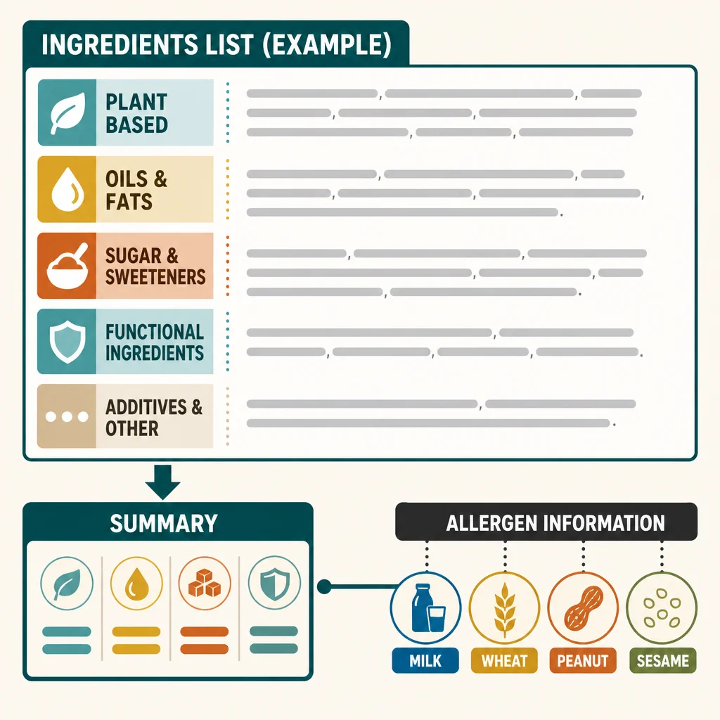What a PEAL-Compliant Label Should Show