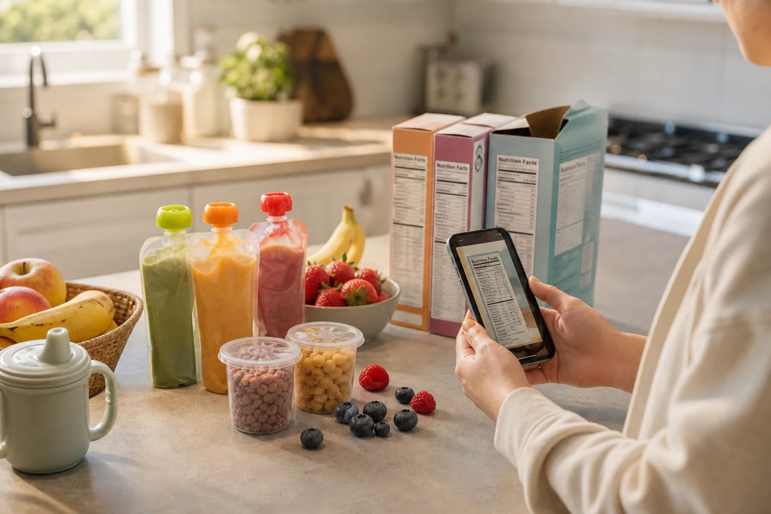 Baby and Toddler Food Scanner: Check Sugar, Salt, Allergens