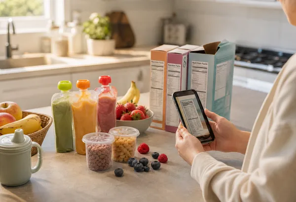 Baby and Toddler Food Scanner: Check Sugar, Salt, Allergens