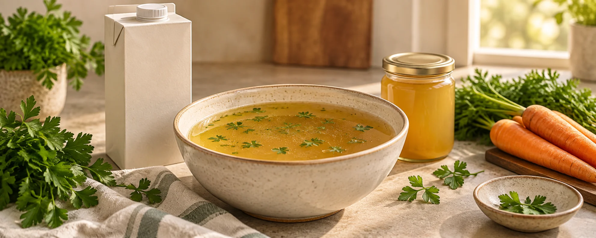 Broths and Stocks Without Onion or Garlic: Options Compared