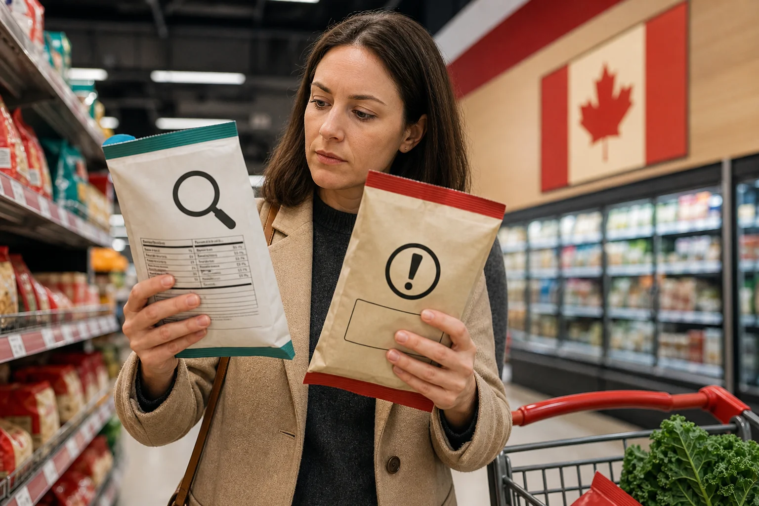 Canada Food Label Symbols: High In vs Supplemented
