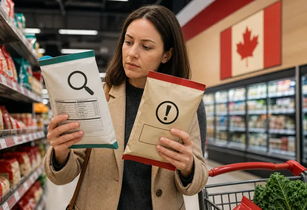 Canada Food Label Symbols: High In vs Supplemented