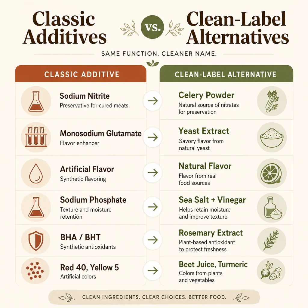 Clean Label Can Hide Functional Substitutions