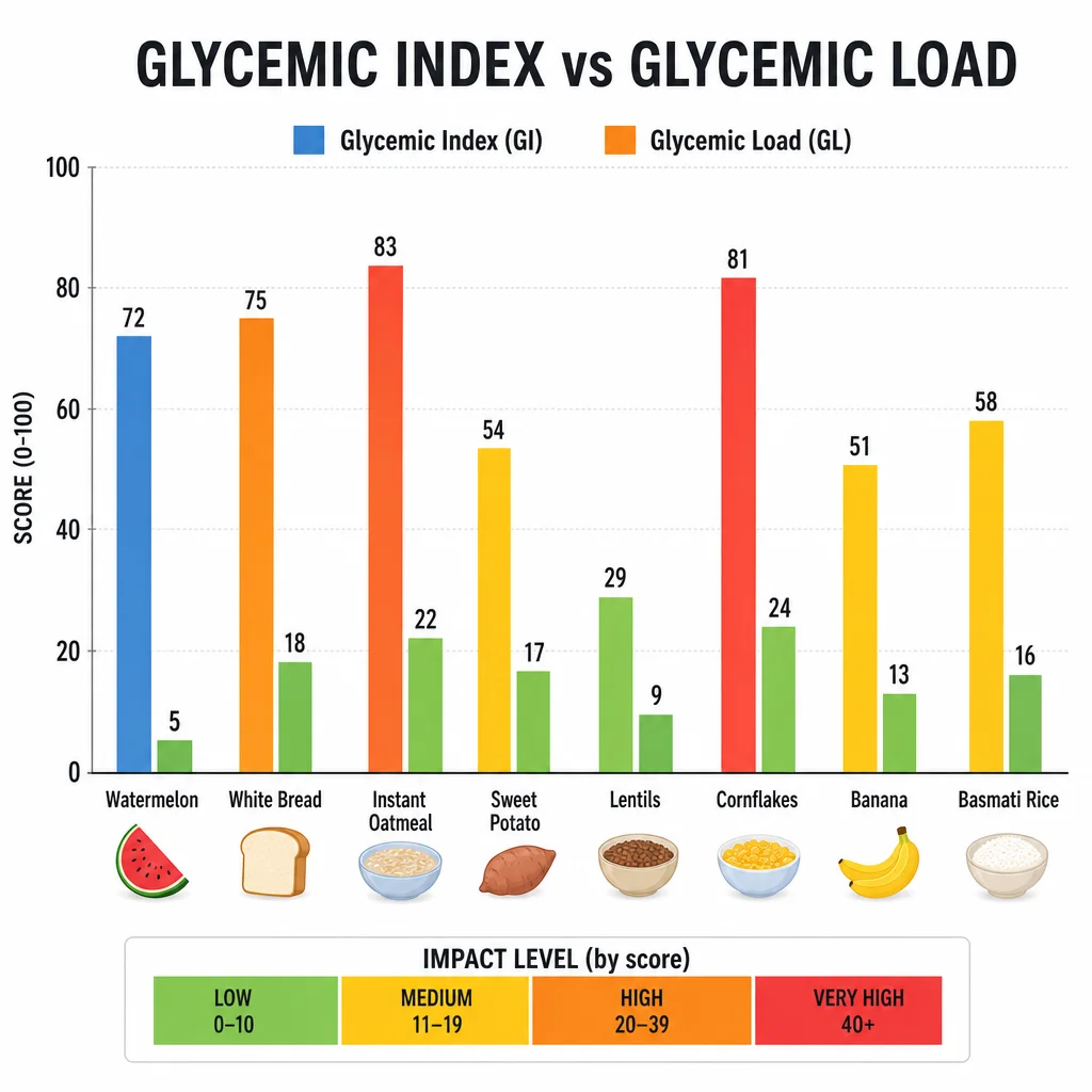 The Glycemic Index and Why GL Matters More