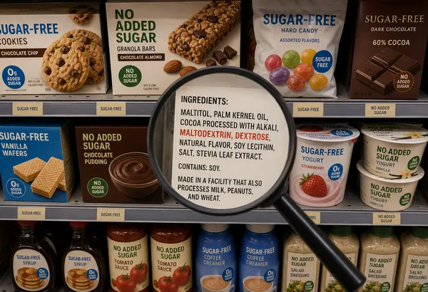 Diabetes Dietary Guide: Hidden Sugars, Glycemic Claims, and the Sugar-Free Label Trap