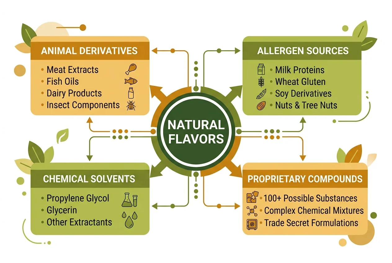 1. "Natural Flavors" — A Legal Black Box