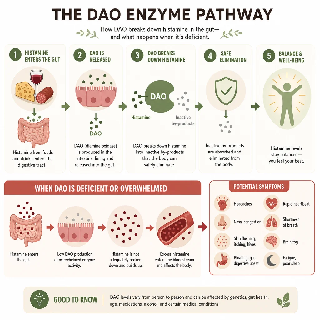 The Two Enzymes That Degrade Histamine