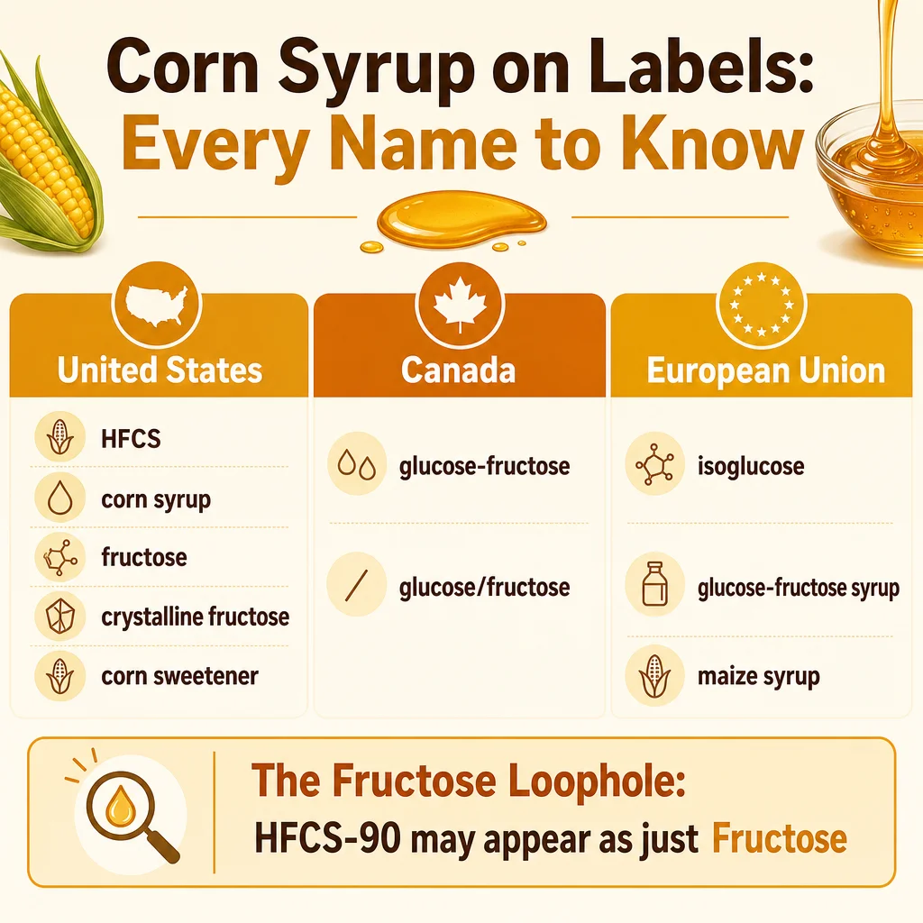 Every Name Corn Syrup Uses on Labels