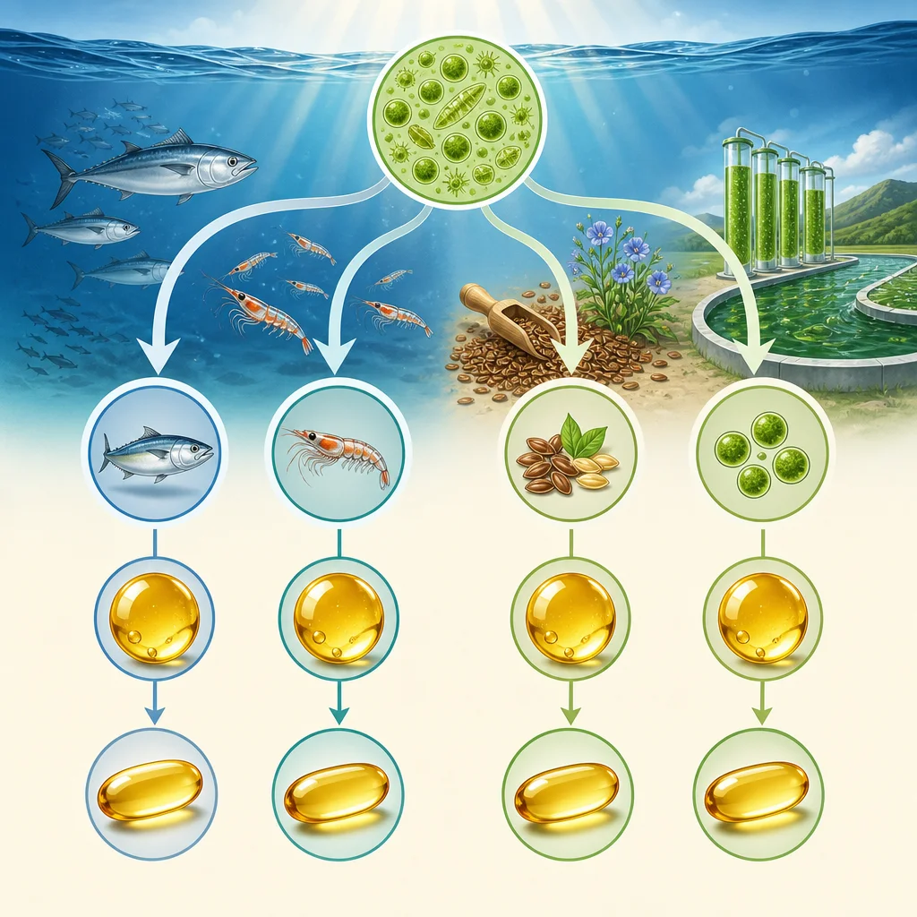 Algal DHA and EPA Can Be Vegan