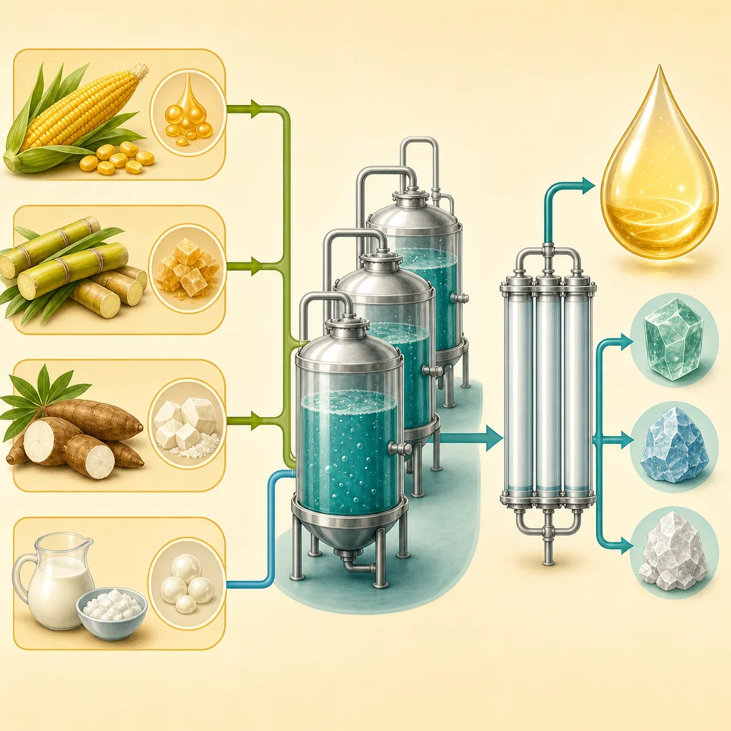 How Commercial Lactic Acid Is Made