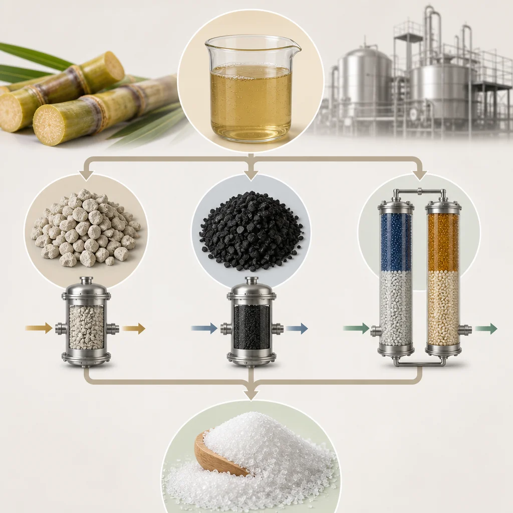 What Bone Char Does in Cane Sugar Refining