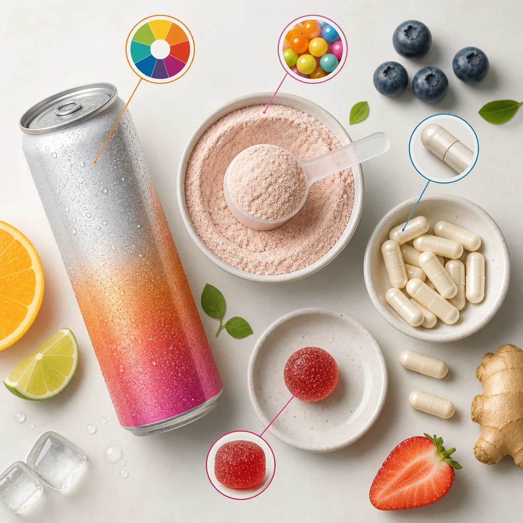 Taurine in Capsules and Gummies