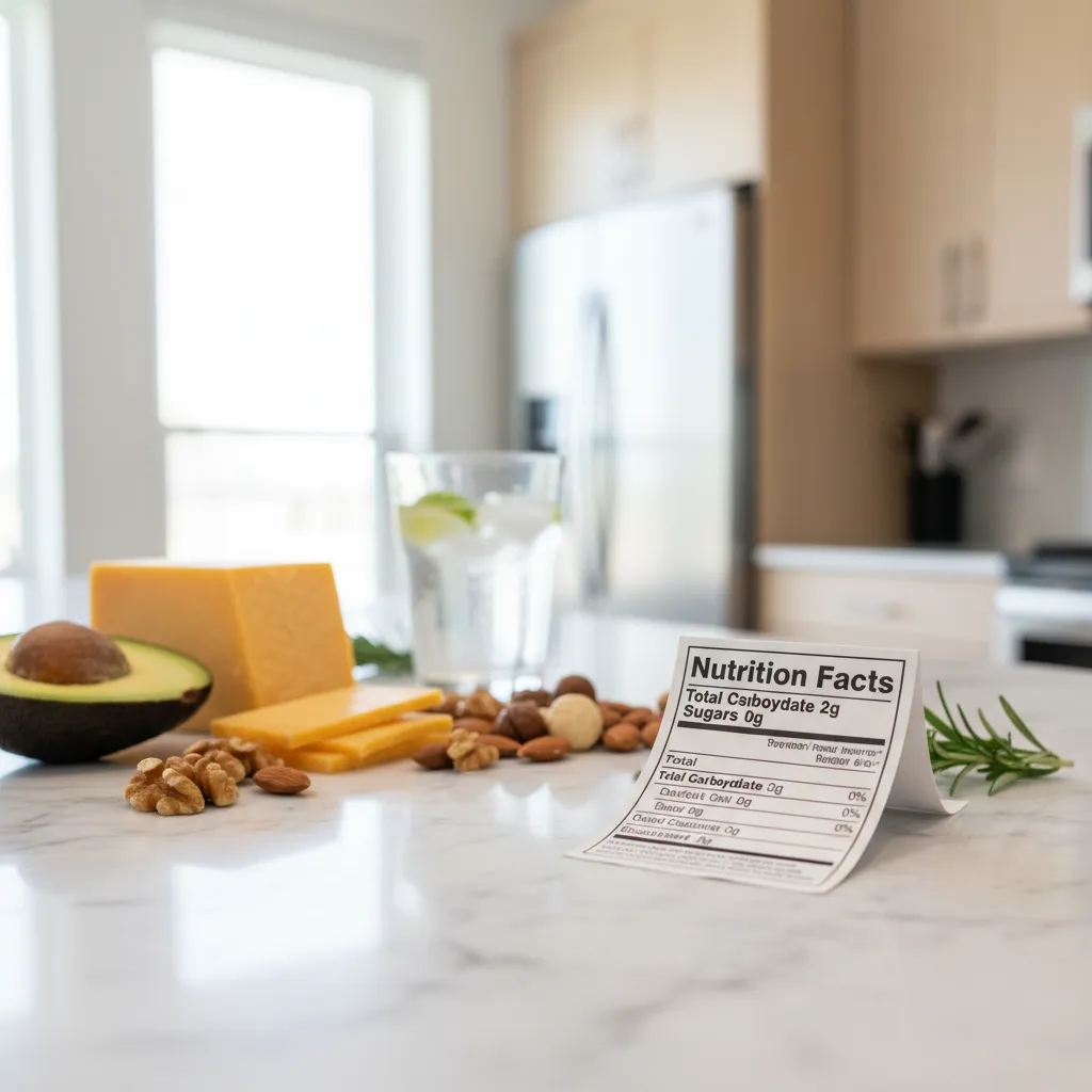 Keto Dietary Guide: Ingredient Checklist, Sweeteners, and Hidden Carbs