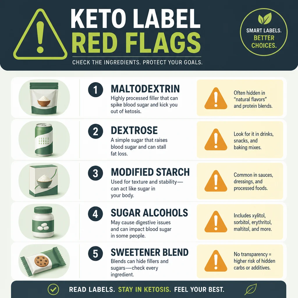 Sugar-Free Does Not Automatically Mean Keto-Friendly