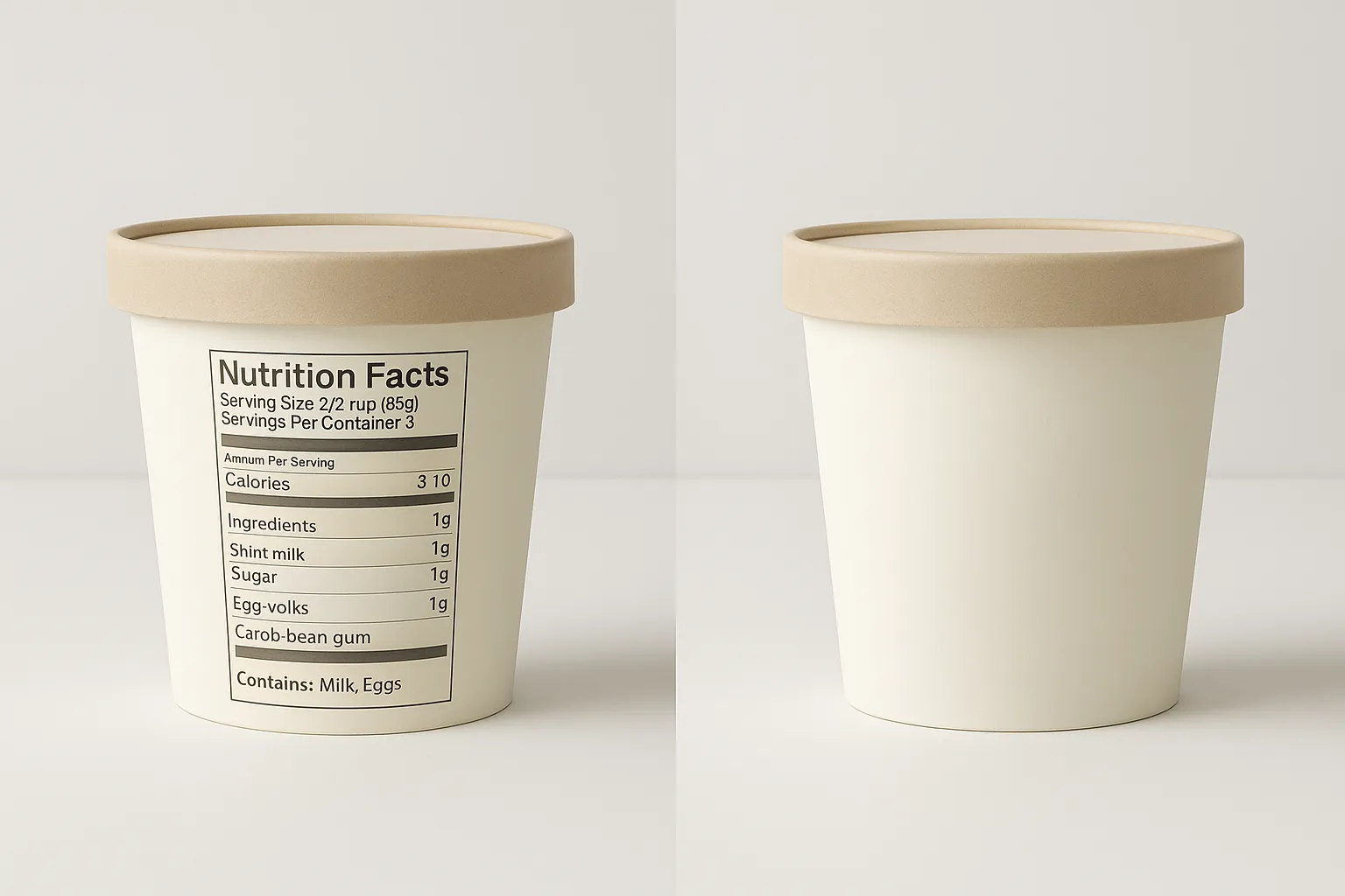 How label-less food slips into freezers