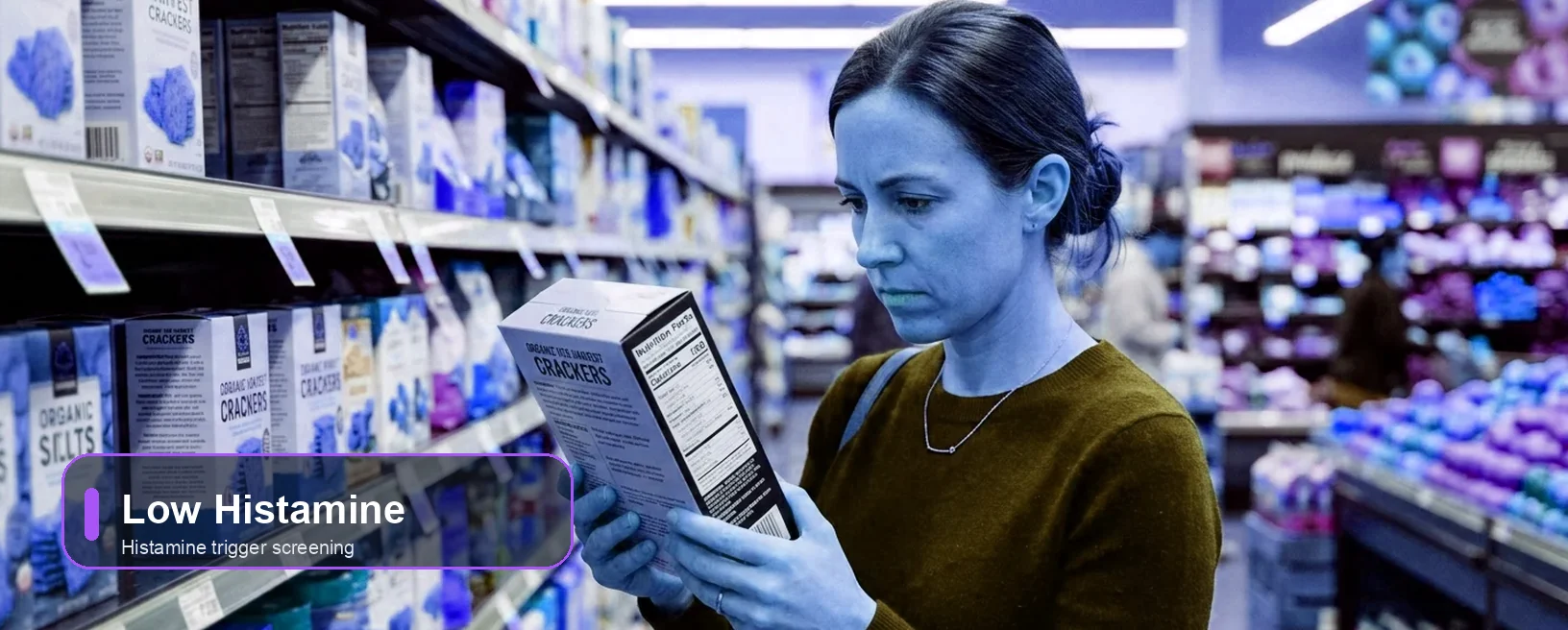 Low Histamine Food Scanner: Flag Common Triggers Faster