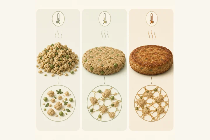 Why Heat-Setting Helps a Burger