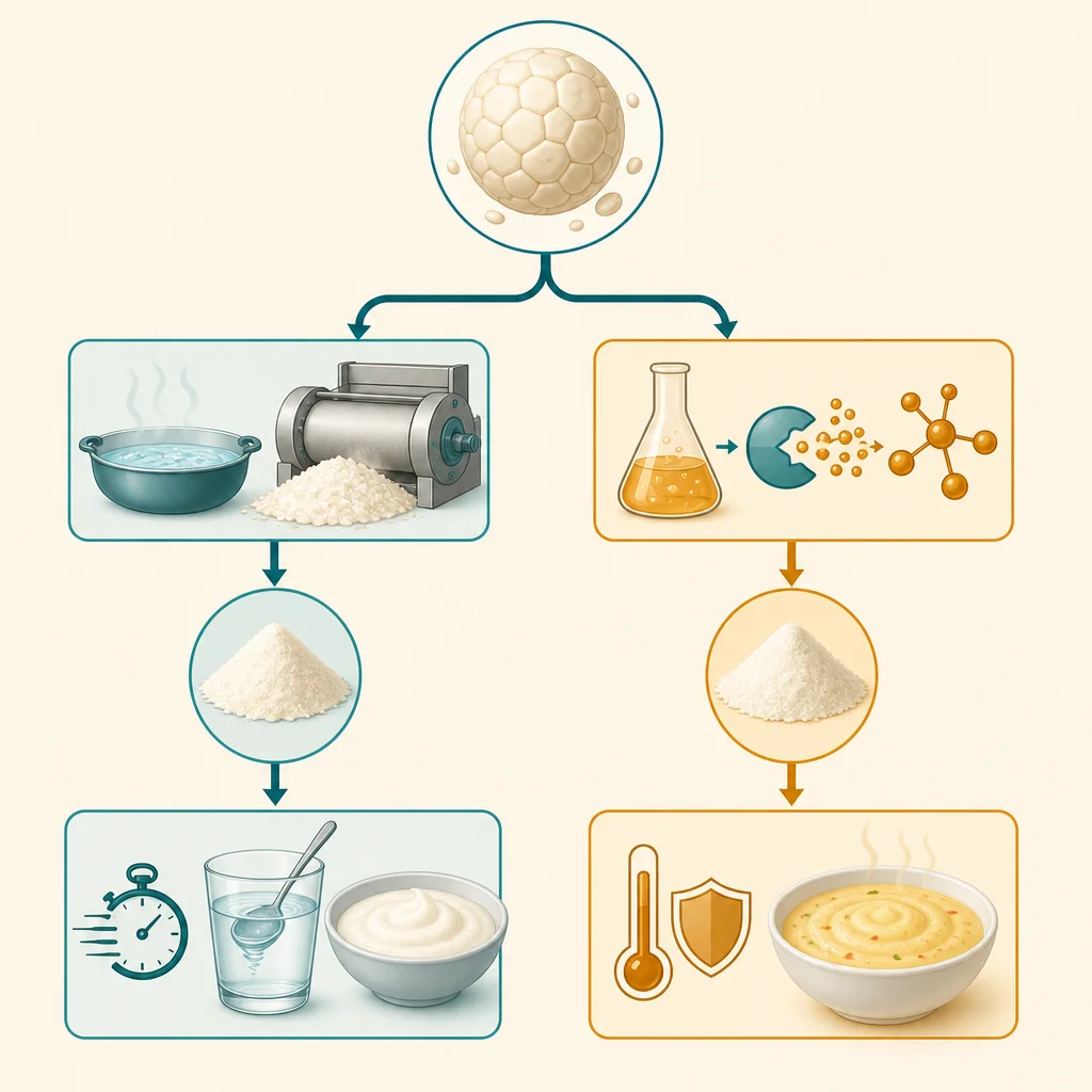 Why Food Makers Use Different Starches