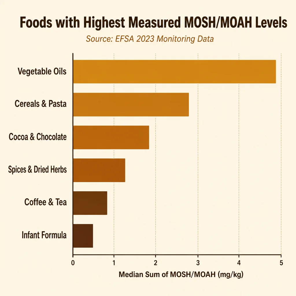 Which Foods Carry the Highest Levels?
