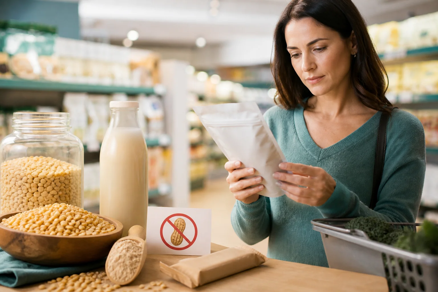 Pea Protein and Peanut Allergy: What Labels Can Tell You