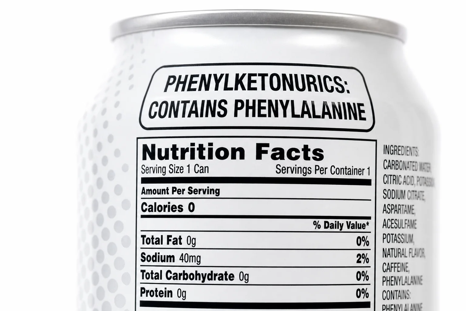 PKU Dietary Guide: Phenylalanine in Aspartame, Protein Hydrolysates, and Every Hidden Source