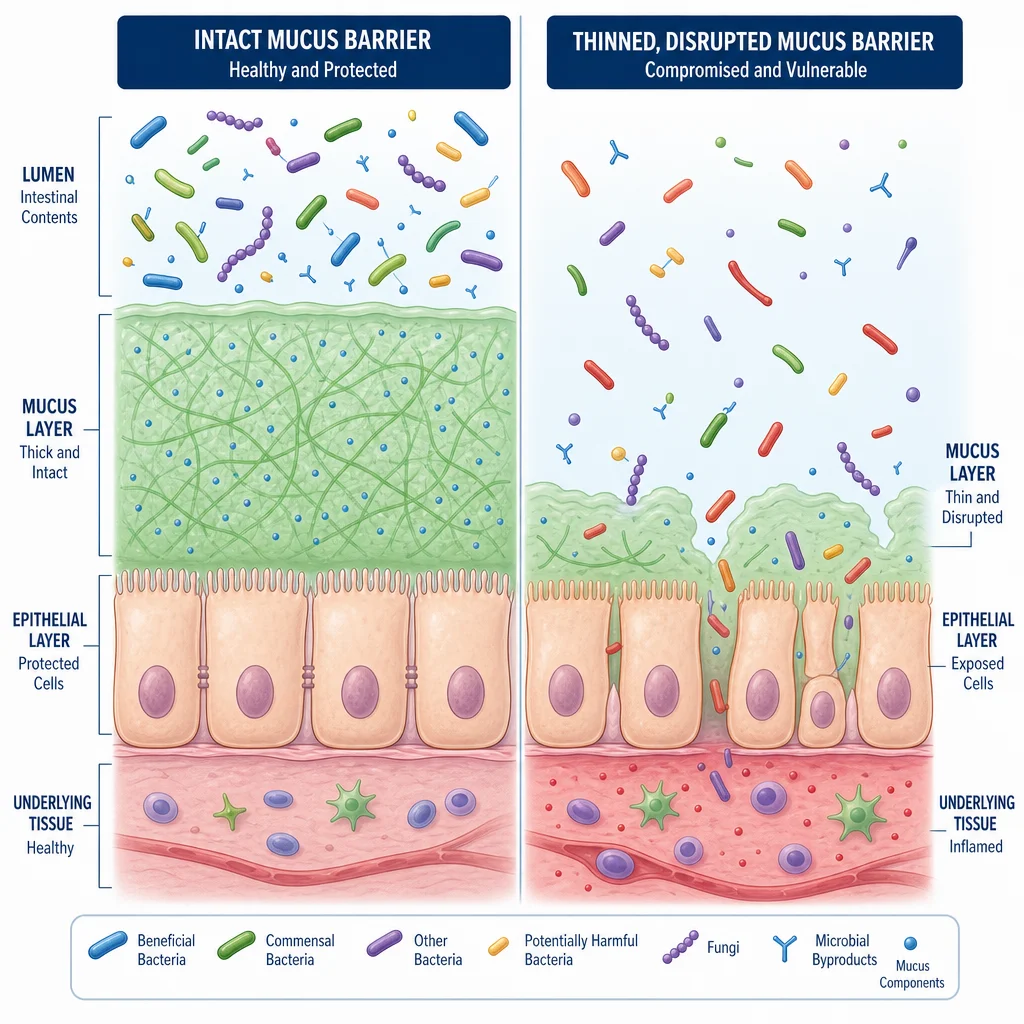 The Mucus Layer: A Critical Target