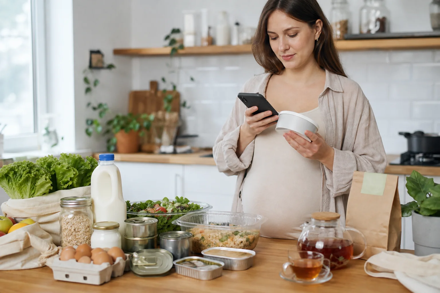 Pregnancy Safe Food Scanner: Check Fish, Deli Meat, and Dairy
