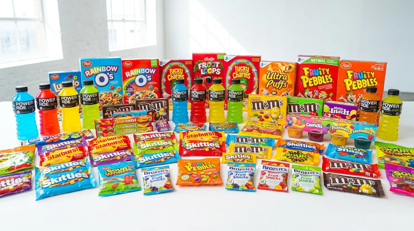 Red 40 & Yellow 5: The 6 Food Dyes the FDA Is Phasing Out