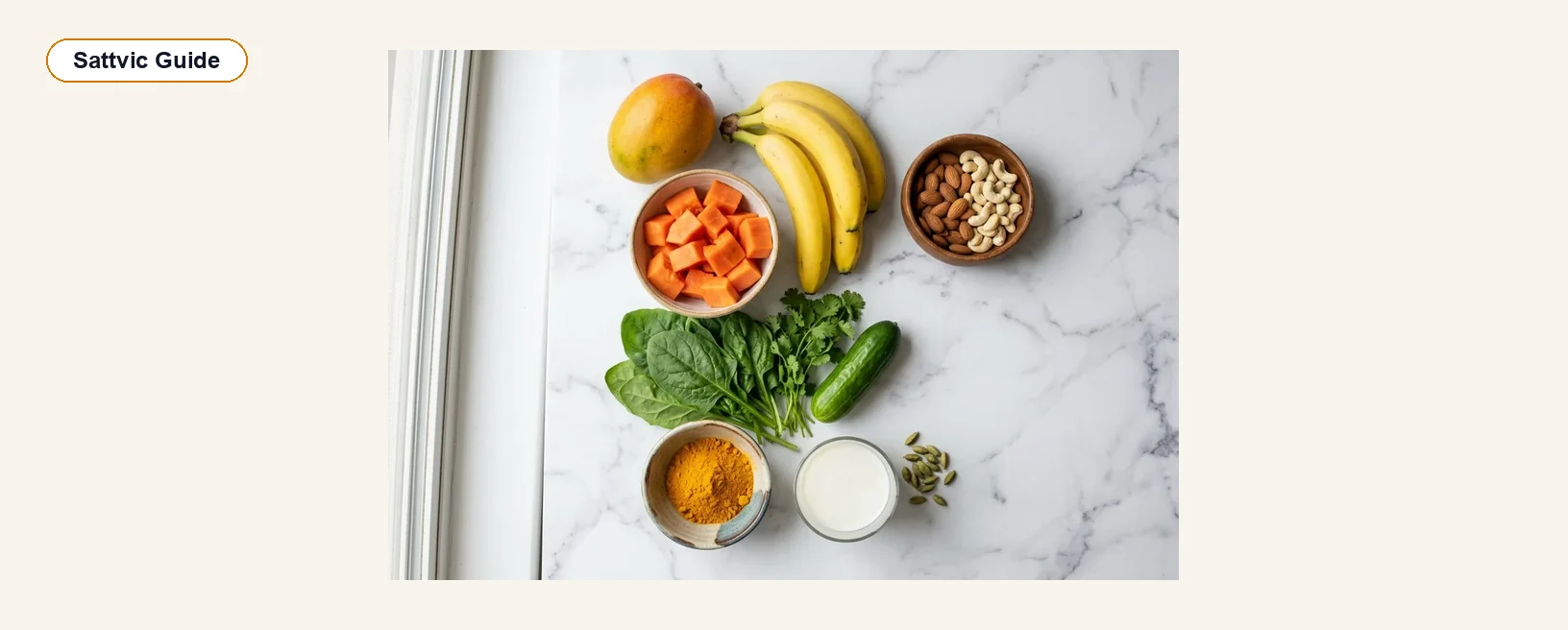 Sattvic Diet Food List: Foods to Eat, Avoid, and Label Tips