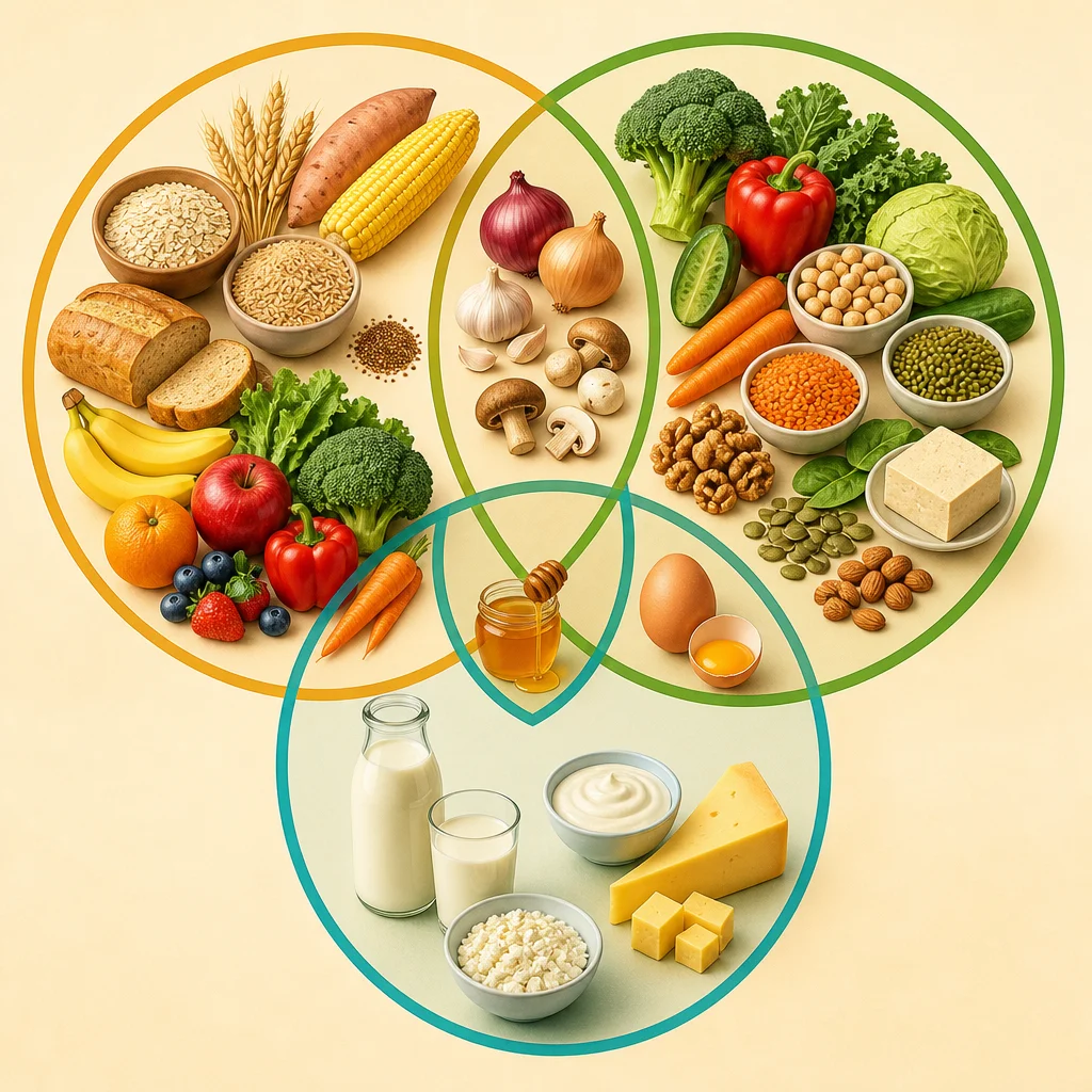 The Three Diets at a Glance