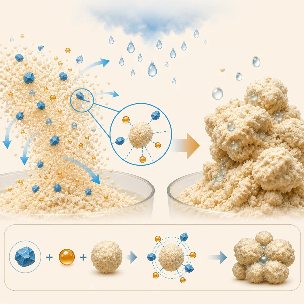 Why Food Powders Cake