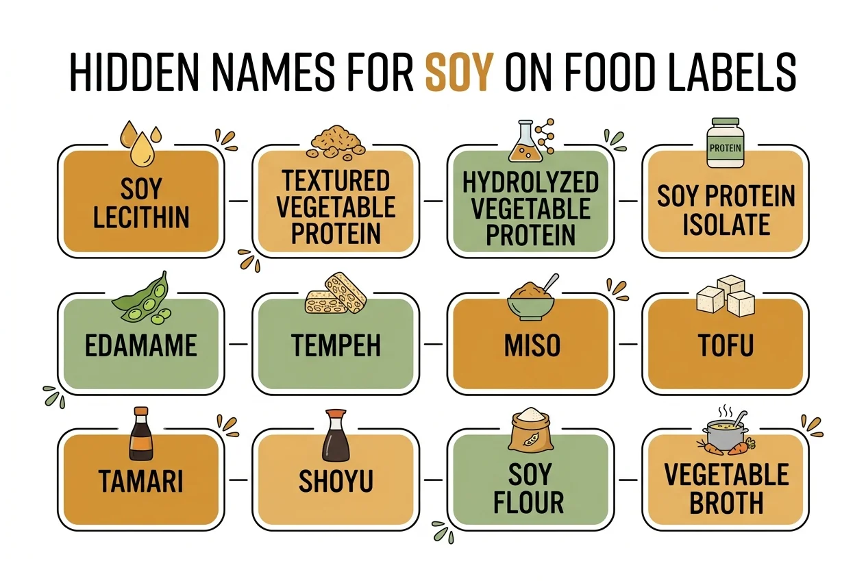 Every Name Soy Hides Under