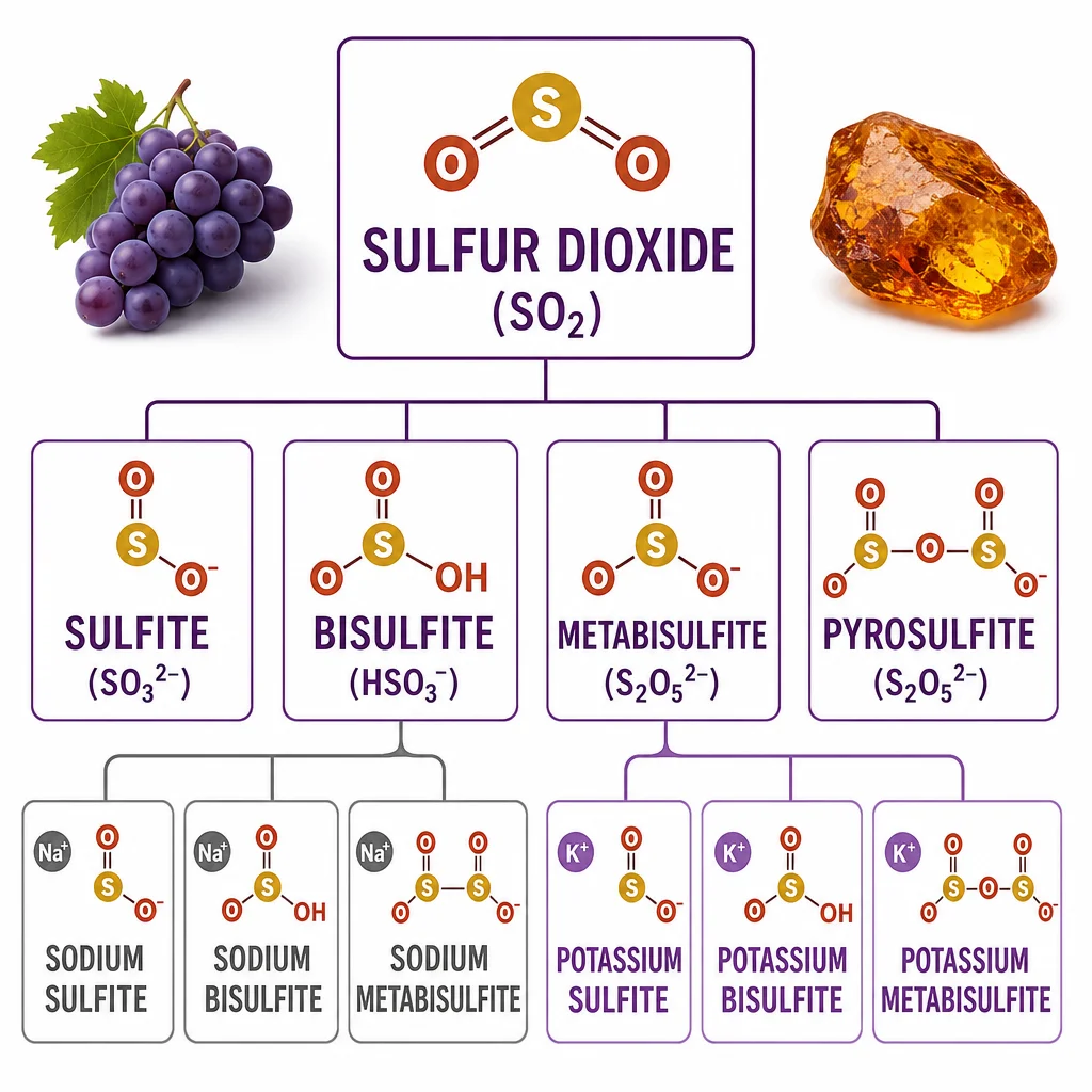 The Names to Save in a Sulfite Rule