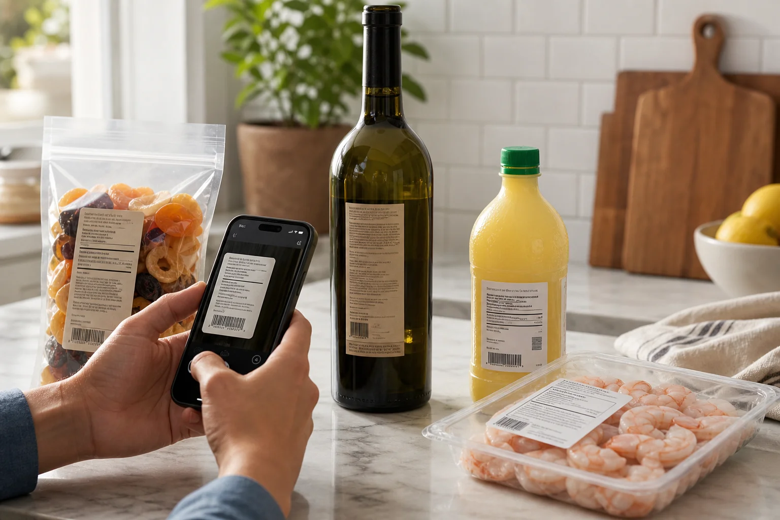Sulfite-Free Scanner App: Check Sulfites and Preservative Clues