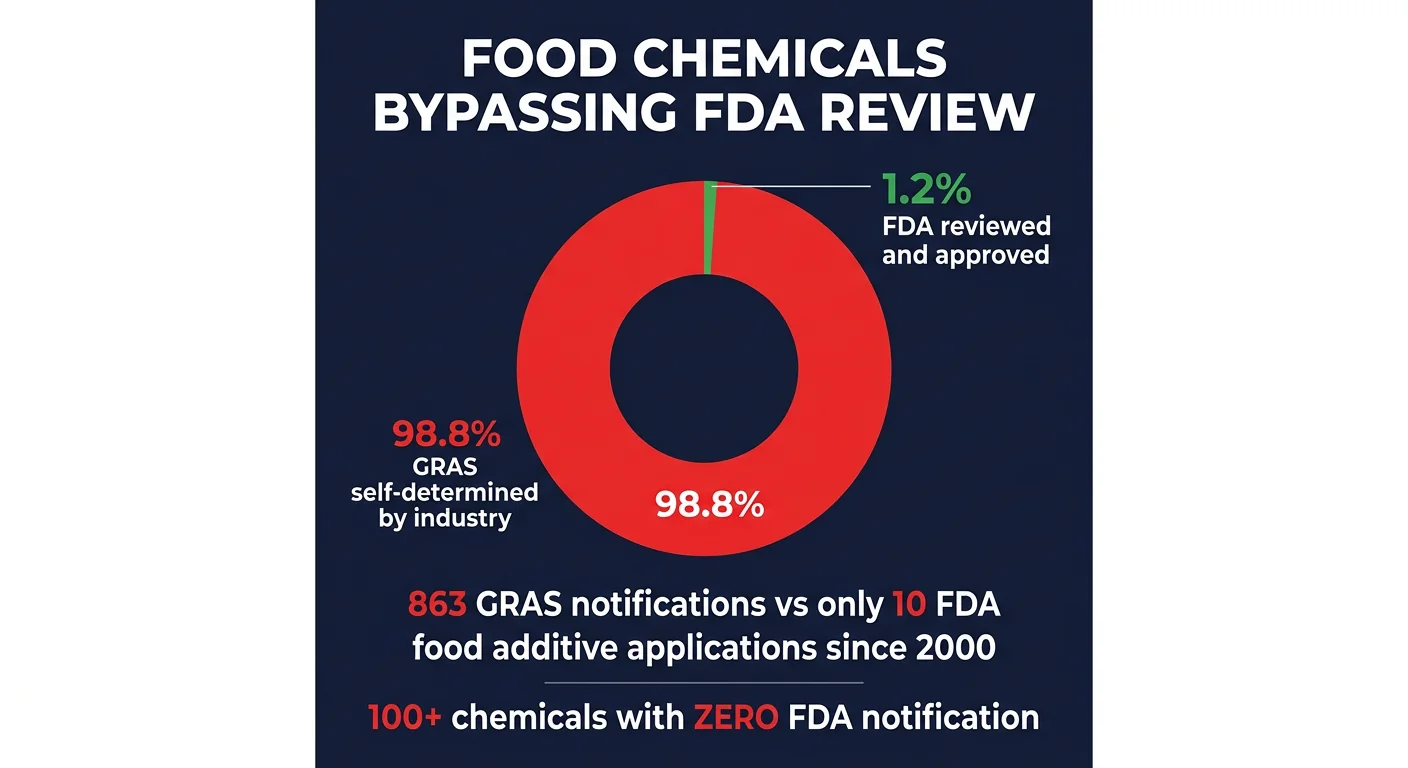 99% of New Food Chemicals — Without Federal Review