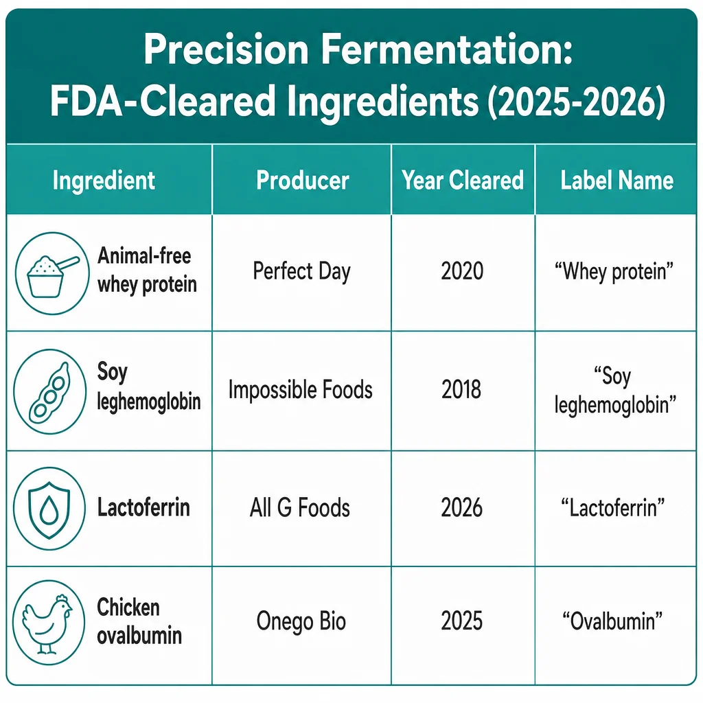 What Precision Fermentation Is Producing Right Now